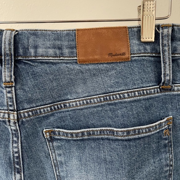 Madwell Cali Demi-Boot Jeans in Comfort Stretch Raw Hem Size 30 - Picture 7 of 16